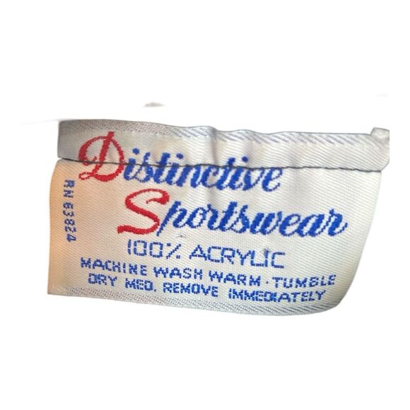 Distinctive Sportswear Colorful Geometric Pattern Grandpa Sweater RN63824 - Picture 5 of 6